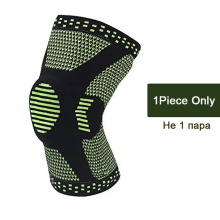 Unisex Sports Knitted Nylon Knee Pads Basketball Running Warm Knee Protector Elastic Knee Pads